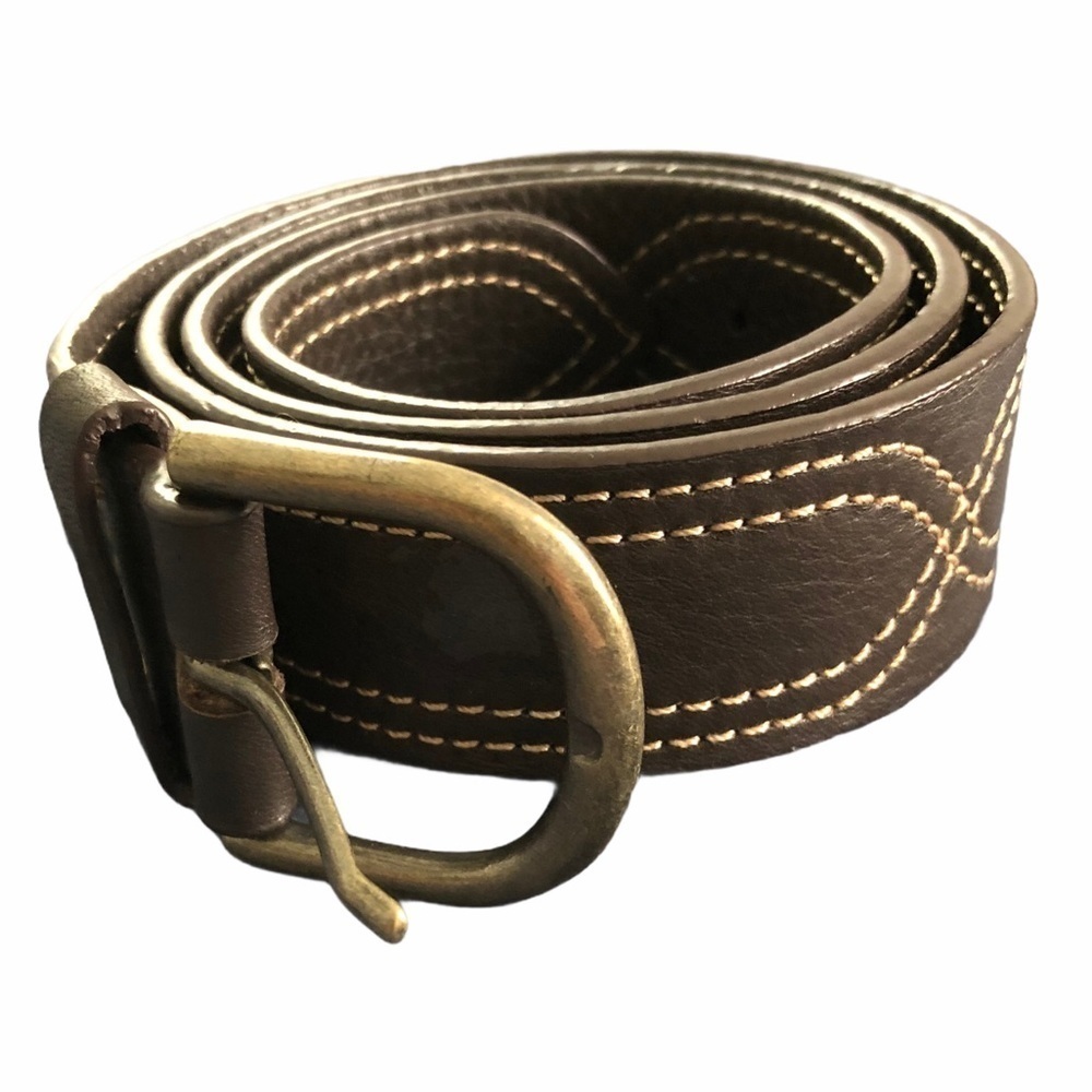 Eddie Bauer Genuine Leather Brown Belt